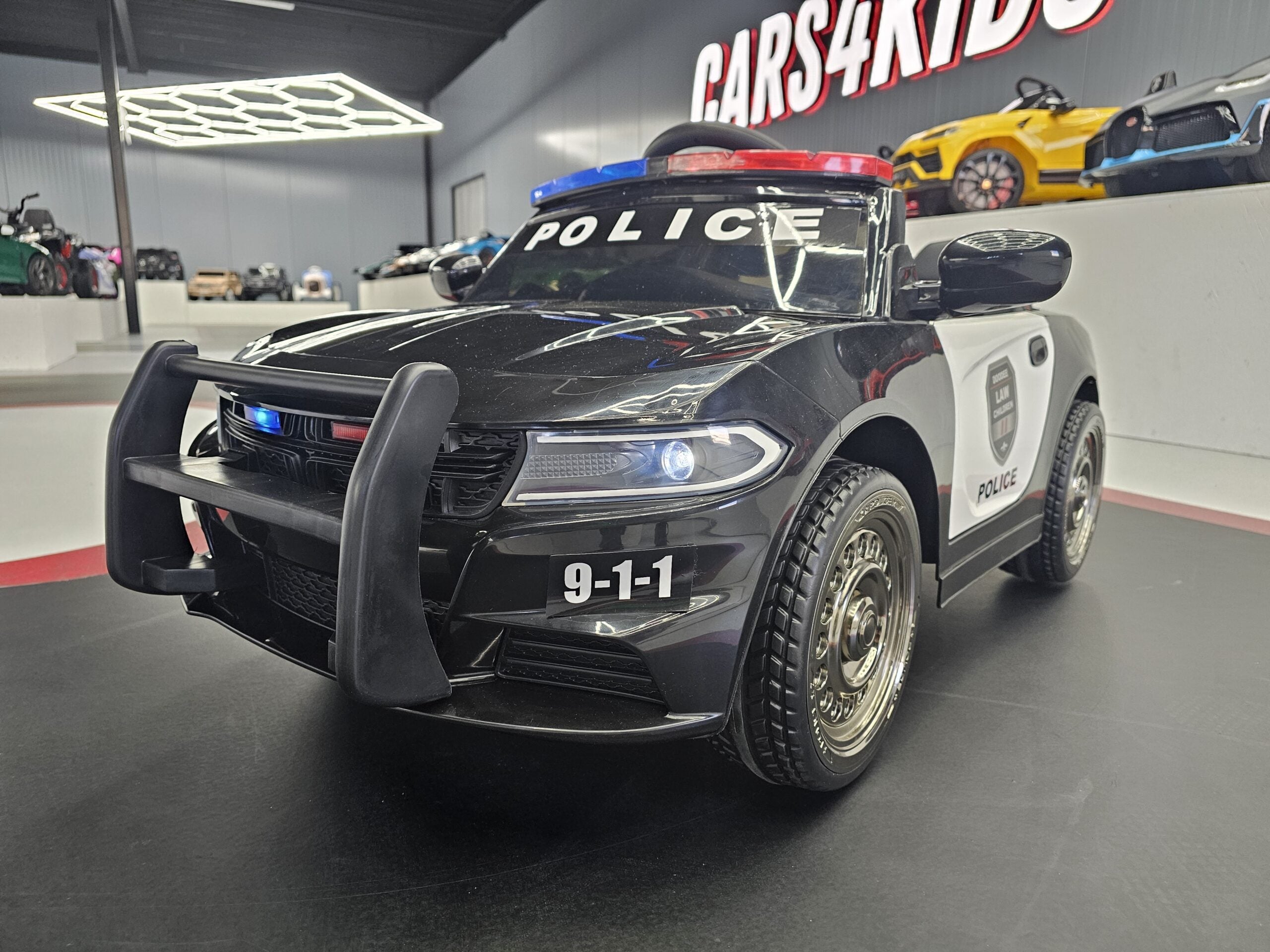Elektrische speelgoedauto politie 12 volt