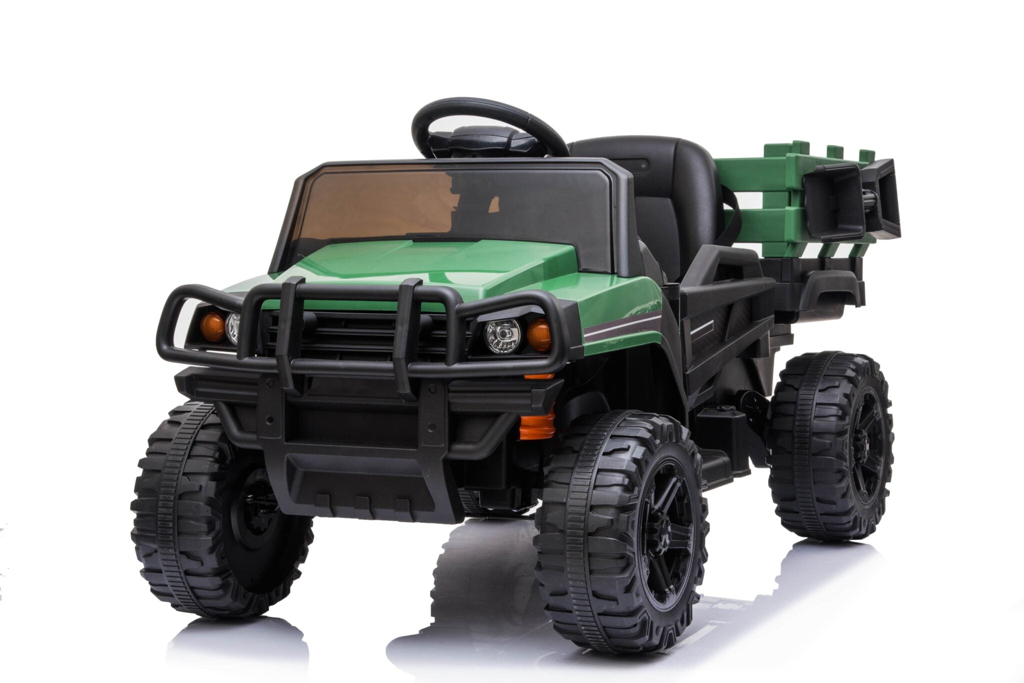 Kinder jeep Transporter 1 persoons met RC
