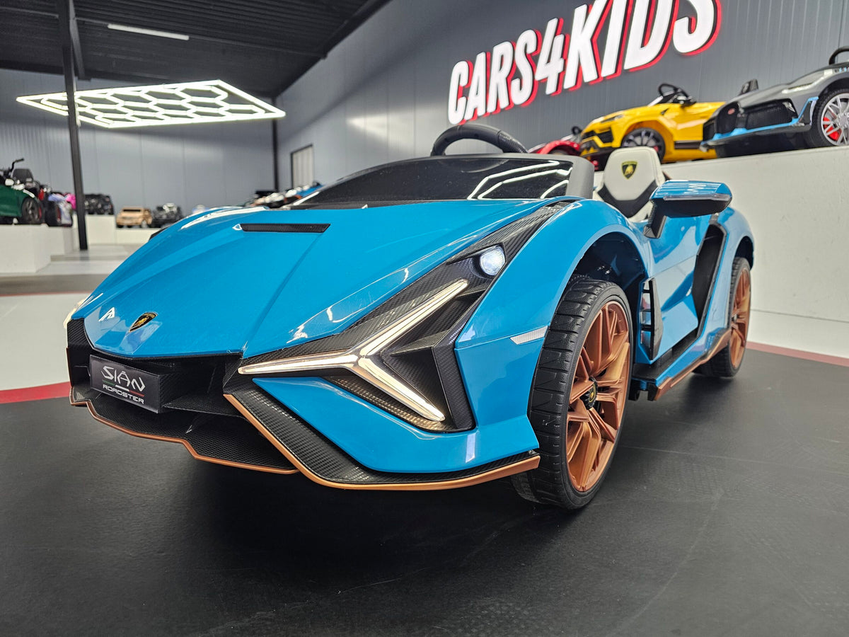 Kinderauto Lamborghini Sian 2 persoons 24 volt