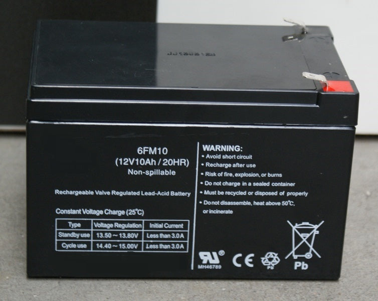 Accu 12 volt, 10Ah