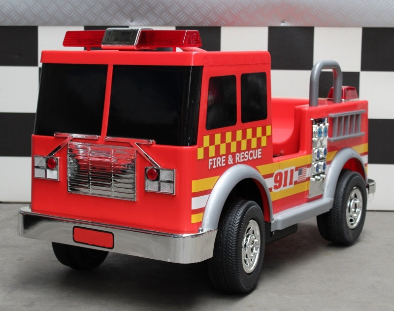 Fire Truck elektrische brandweer kinderauto 12 volt