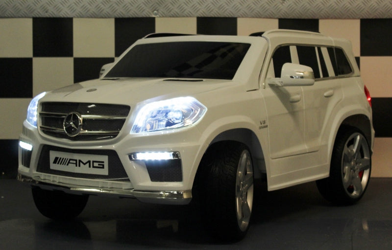 Mercedes AMG GL63 speelgoedauto 12V wit
