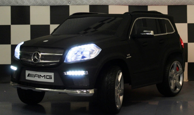 Kinder accu auto Mercedes GL63 AMG 12 volt mat zwart