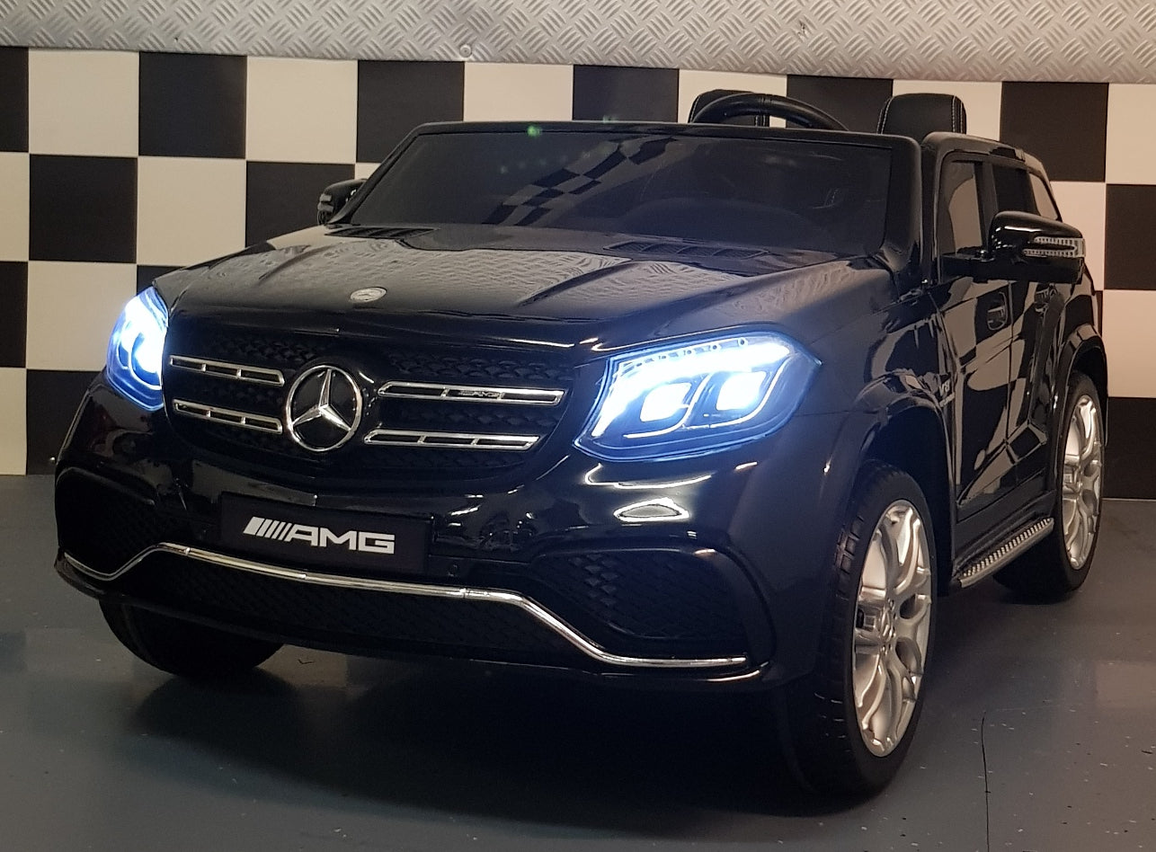 Mercedes GLS63 2 persoons kinderauto 4WD 2x12V