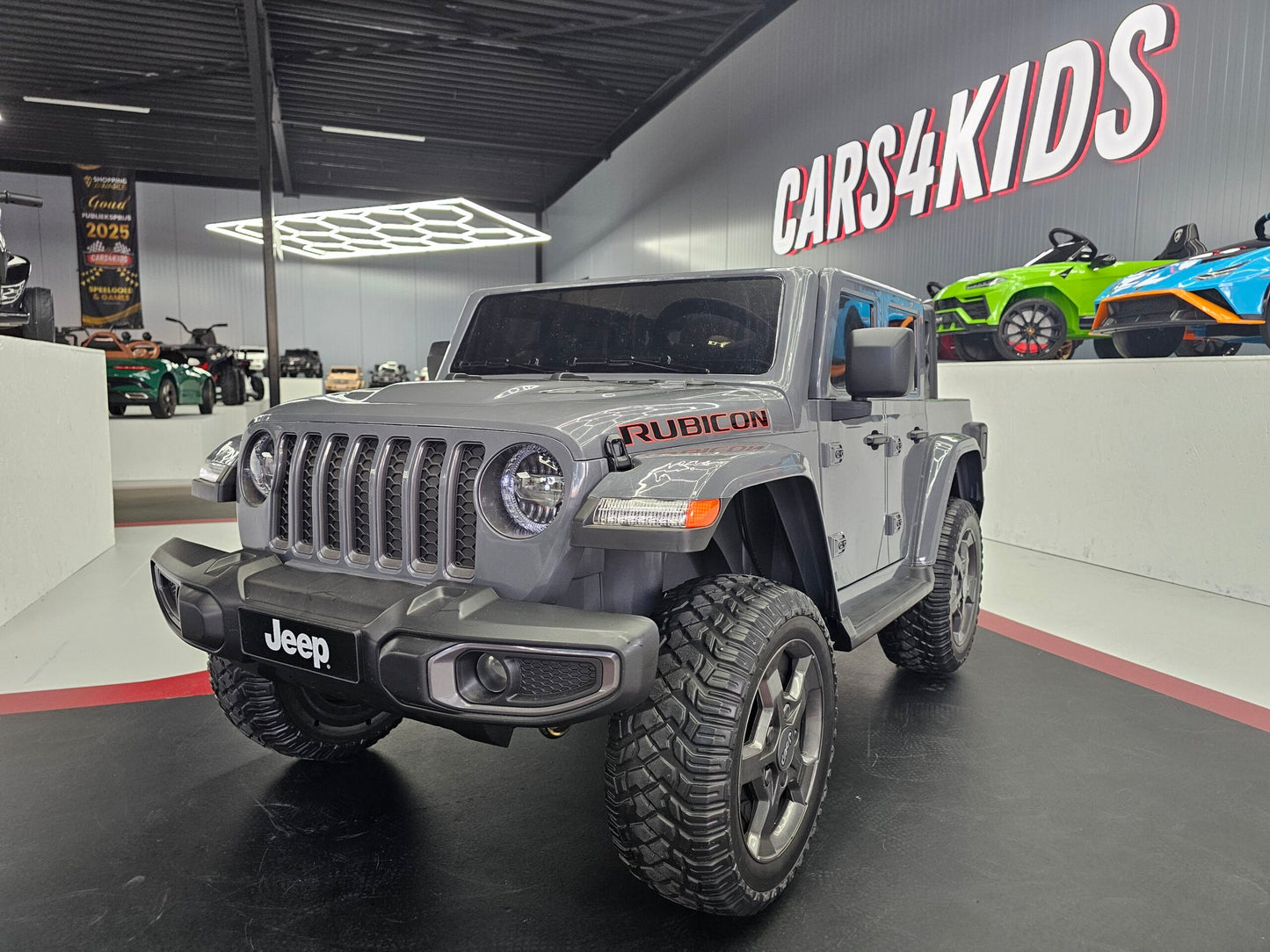 2 persoons kinderjeep Jeep Gladiator 12volt met afstandsbediening