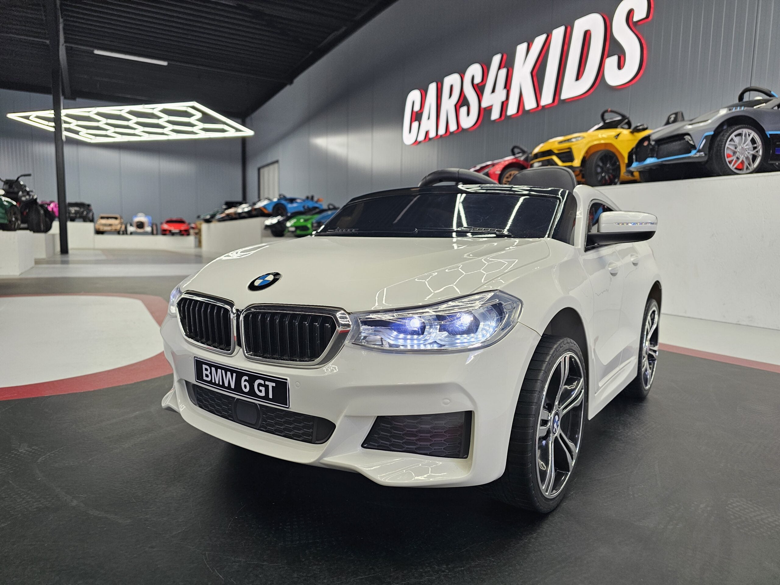 Accu auto BMW GT 12 volt 2.4G afstandsbediening wit