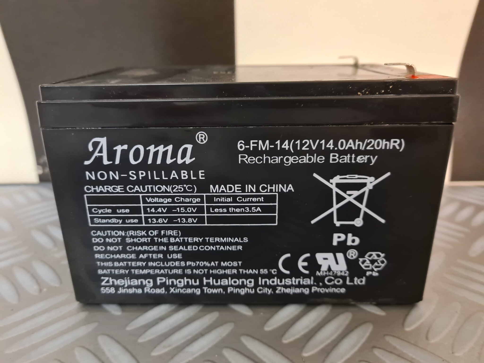 Accu 12 volt, 14Ah