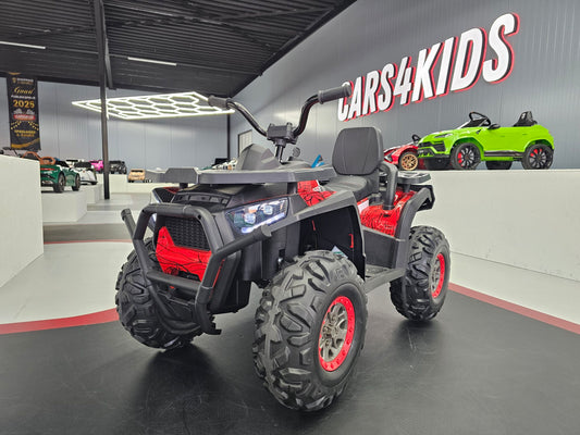 Accu kinderquad Spider 12 volt rood