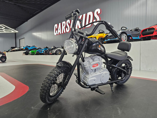 Chopper 24 volt zwart