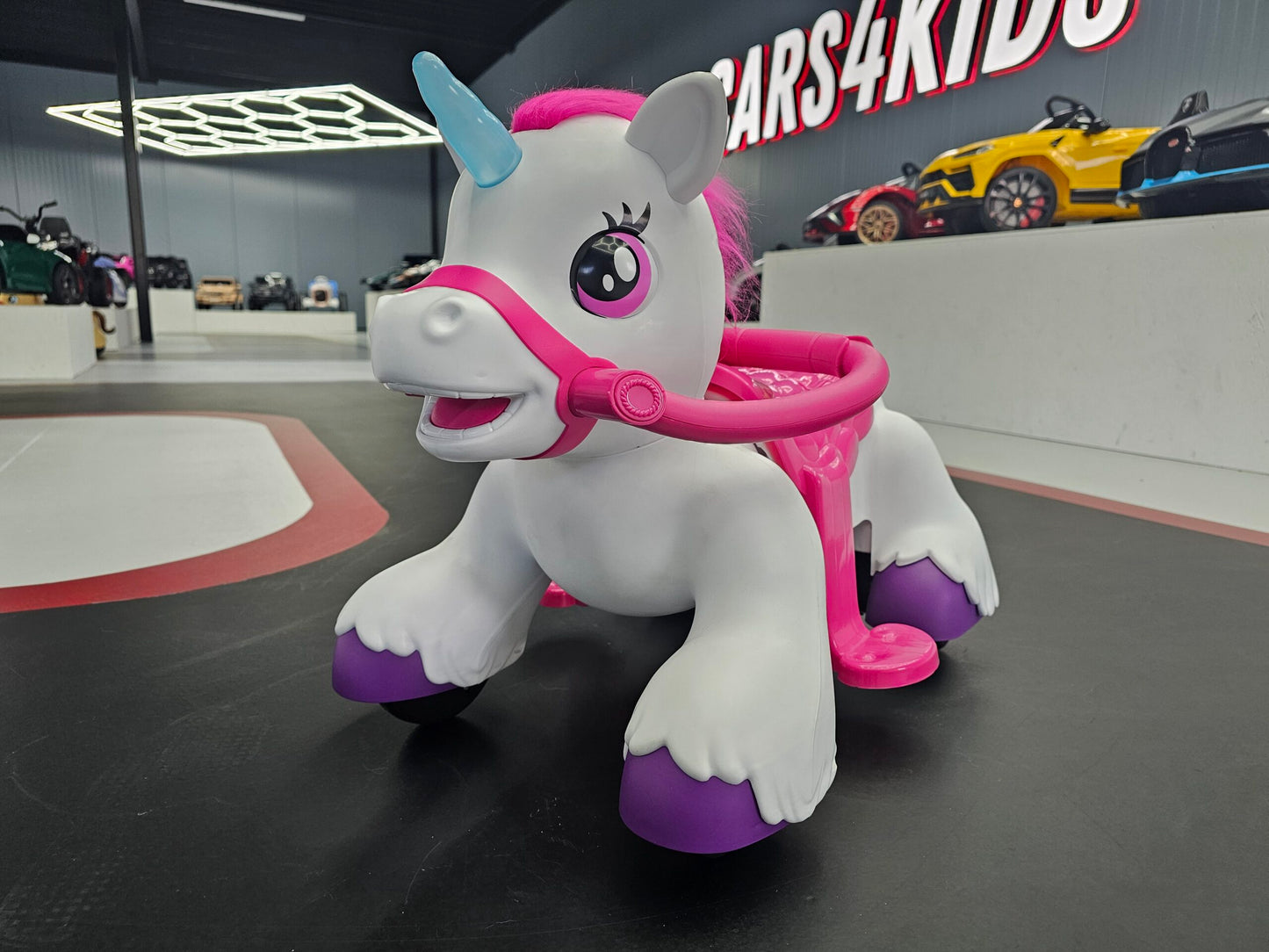 Elektrische Pony eenhoorn 12 volt