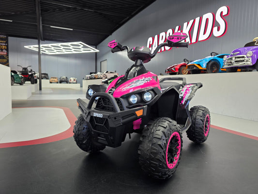 Elektrische kinder quad Phyton roze