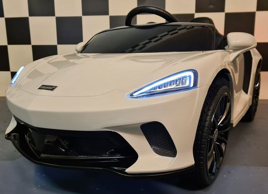 Accu kinderauto 12V McLaren 620 GT met afstandsbediening wit