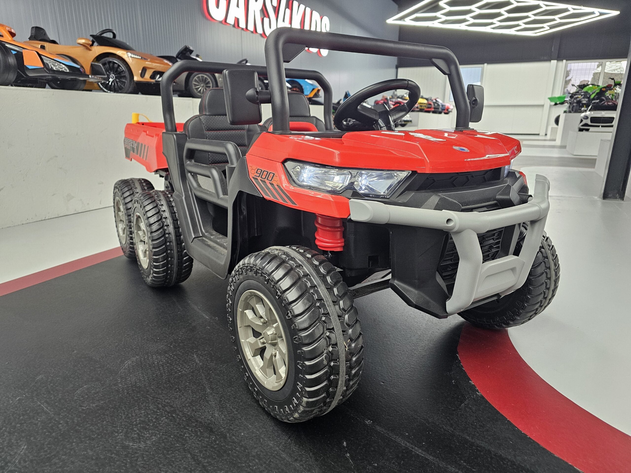 Elektrische kinder jeep Transporter 24 volt met RC