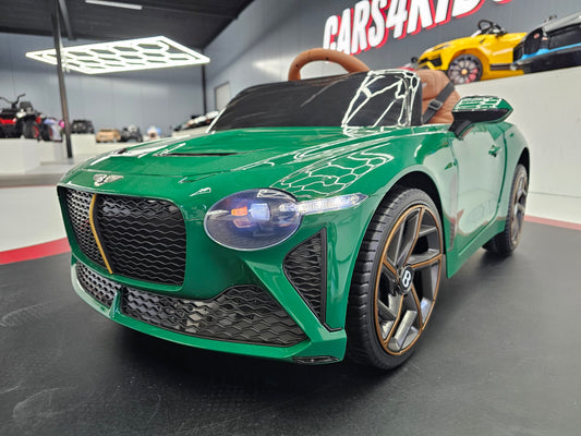 Kinderauto Bentley Bacalar 12 volt metallic groen