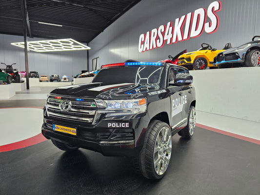 Kinderauto Toyota Land Cruiser politie 24 volt
