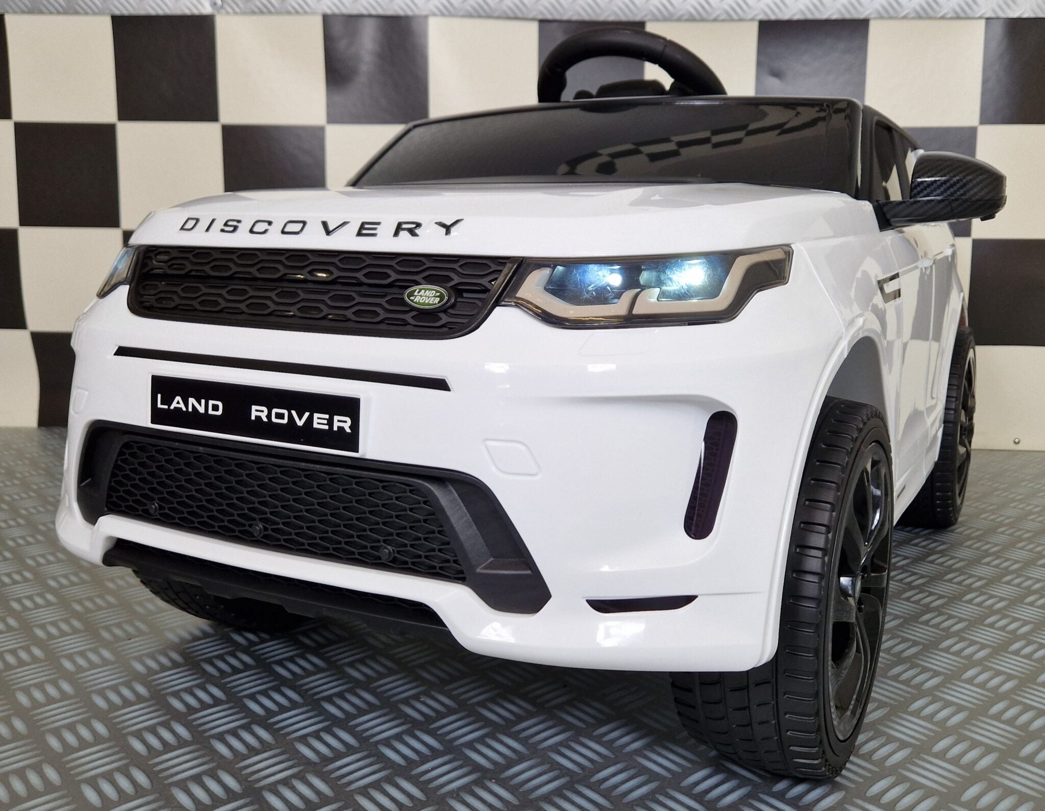 Kinderauto Land Rover Discovery Sport wit
