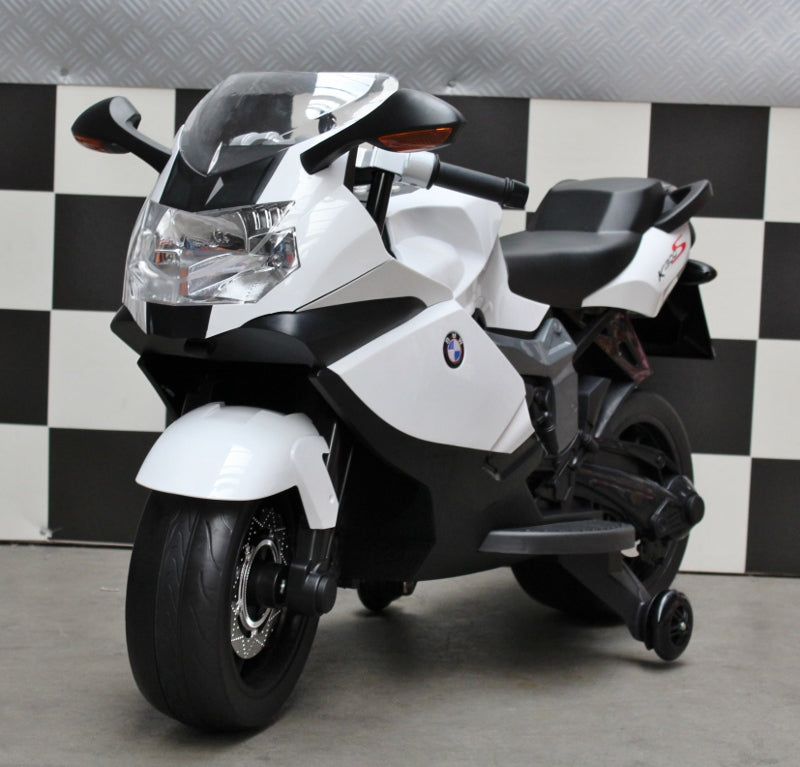 BMW K1300S elektrische kindermotor Wit met soft start