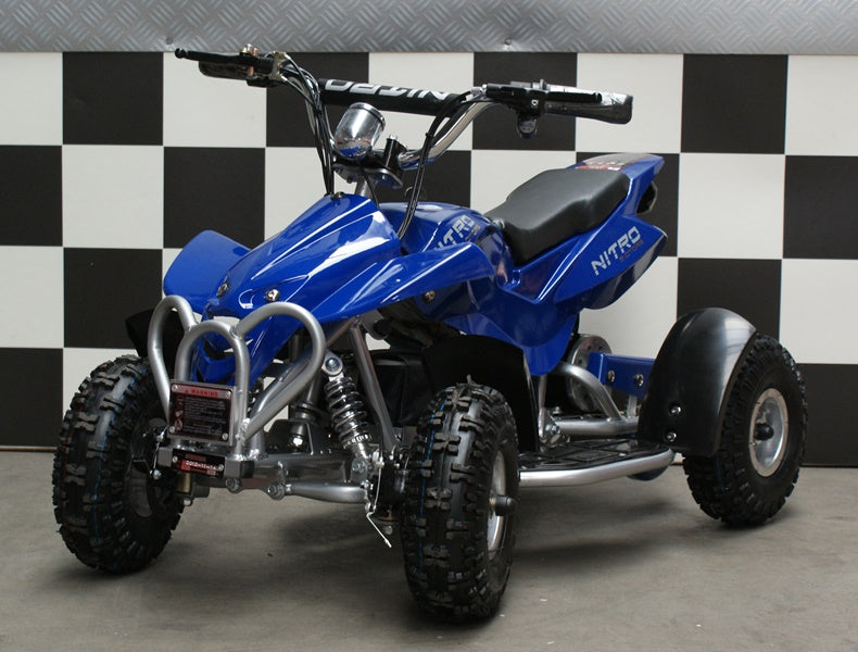 36 volt quad Dragon Nitro blauw